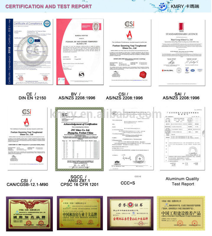 certification and test report OK