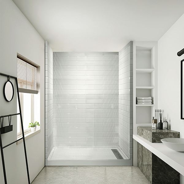 แผงห้องอาบน้ำฝักบัว