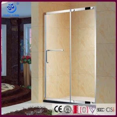 ประตูกระจกอาบน้ำมีเส้นขอบ