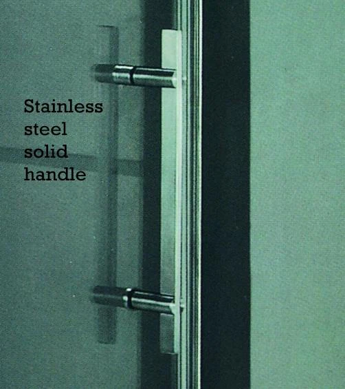 Double Roller Bathroom Shower Sliding Glass Doors