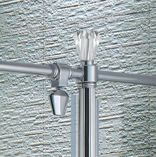 Rectangle Hinged Glass Shower Doors