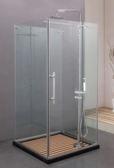 แผงห้องอาบน้ำมุมหมุนสี่เหลี่ยมผืนผ้า