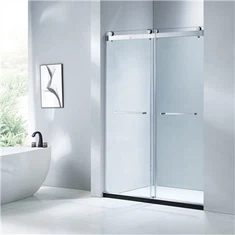 ห้องอาบน้ำฝักบัวอาบน้ำแก้วทองเหลือง